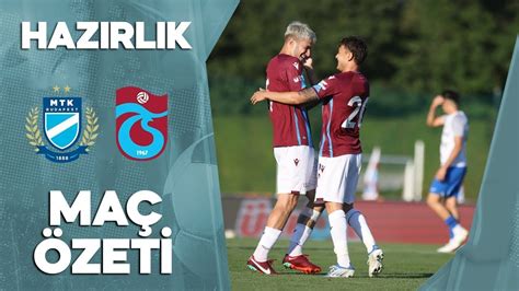 Trabzonspor 2 1 MTK Budapeşte Hazırlık Maçı MAÇ ÖZETİ VE GOLLERİ 14