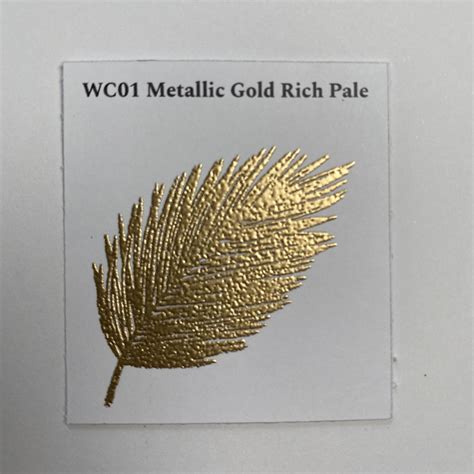 Poudre à Embosser Wow Metallic 15ml Gold Rich Pale Super Fine