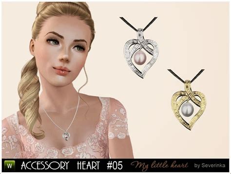 My Sims 3 Blog New Necklaces By Severinka