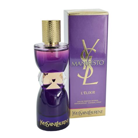 Paris is a brilliant harmony of roses and violet flowers. Yves Saint Laurent Manifesto L'Elixir Eau de Parfum 30 ml ...