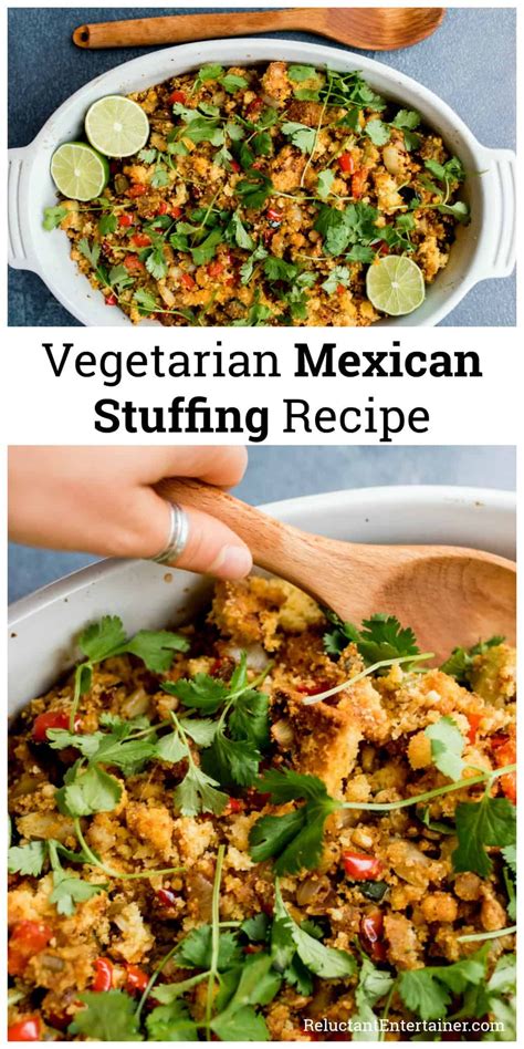 A new mexico thanksgiving host will add chile to everything: Vegetarian Mexican Stuffing Recipe is the perfect way to add some spice to a traditional ...