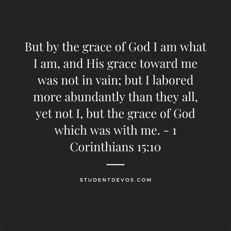 Daily Bible Verse And Devotional 1 Cor 15 10 The Z