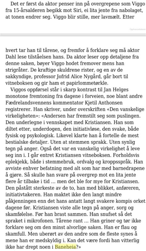 Viggo Kristiansen uskyldig dømt? - Side 24 - Aktuelle saker og politikk