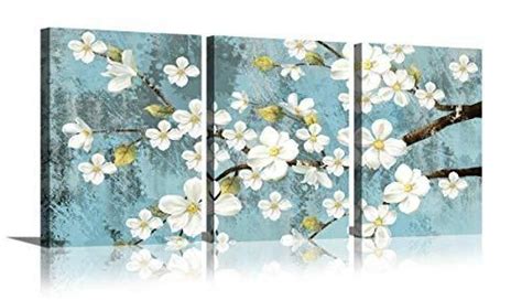 Shop Flower Canvas Wall Art For Living Room W At Artsy Sister Flower