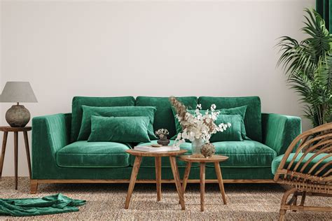 9 Gorgeous Emerald Green Sofa Living Room Ideas Home Decor Bliss
