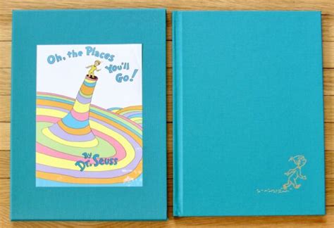 oh the places you ll go deluxe slipcase edition dr seuss vgc l1 ebay