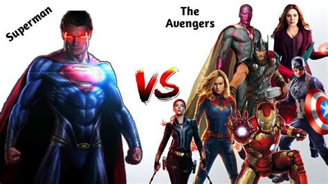 Superman Vs The Avengers Best Battle Ever Who Is Best Lightdetail