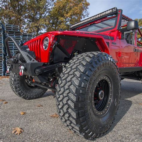The Jcr Hi Line Fenders For Your Tj Or Lj Wrangler Allow You To Run Big