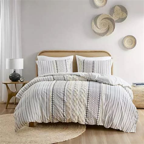 Ivory Cotton Tufted Full Queen 3 Pc Comforter Set Kirklands Home