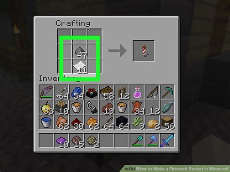 You can make the firework effects and duration bigger by adding more gunpowder. How to Make a Firework Rocket in Minecraft (with Pictures)