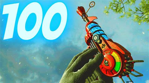 100 Wonder Weapons In One Game In Cold War Zombies Youtube
