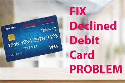 Quick And Easy Steps To Fix A Declined Debit Card