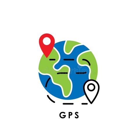 Gps Sistema De Posicionamiento Global Icono Gps Vector Gps Vector De