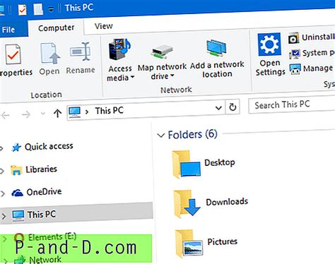 Comment Déplacer Des Bibliothèques Au Dessus De Ce Pc Dans Windows 10