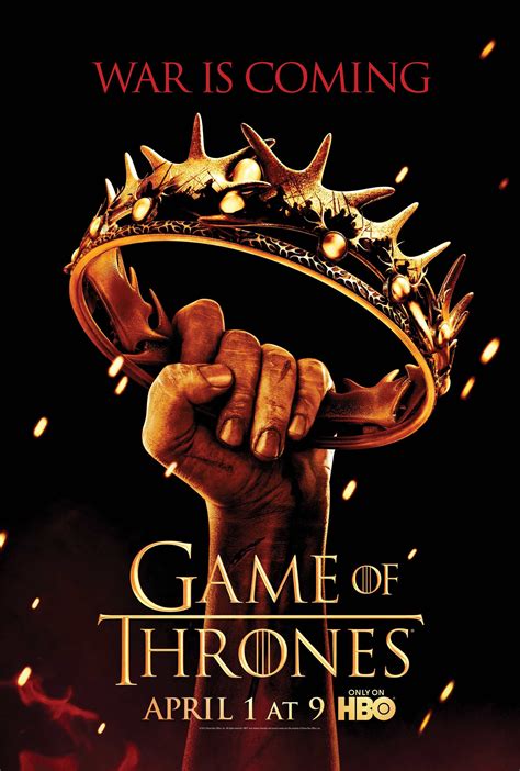 Westeros Gallery Game Of Thrones Season 2 Official Poster