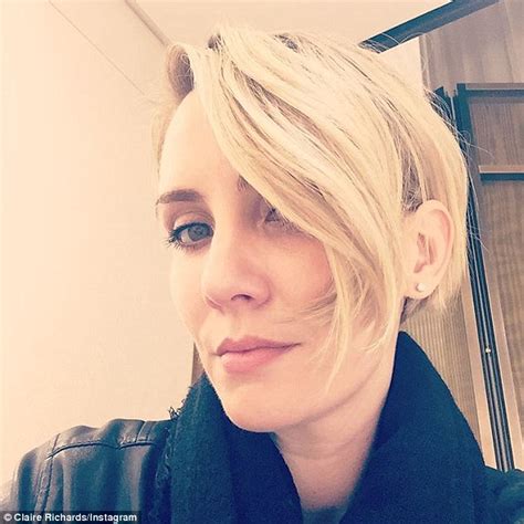 Claire Richards Looks Slimmer Than Ever As She Shows Off New Hair Cut