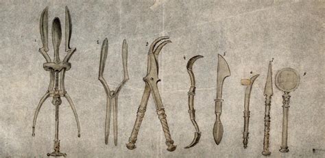A Selection Of Ancient Roman Surgical Instruments Discovered At