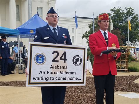 Pow Mia Ceremony Maxwell Air Force Base Display