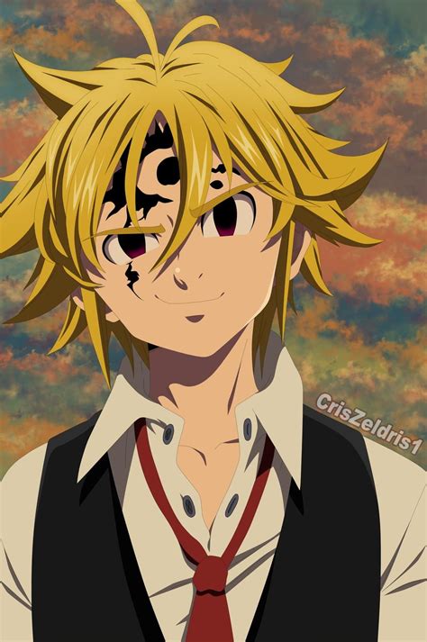 Meliodas Evil Nnt Manga 193 Anime Style By Criszeldris1 Seven Deadly Sins Anime 7 Deadly Sins