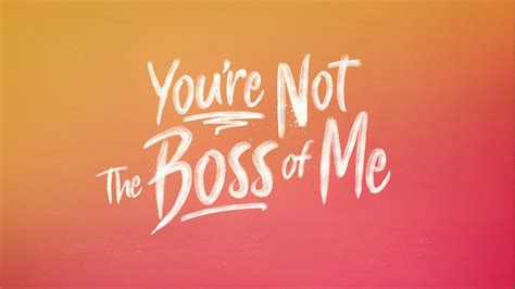 41821 Youre Not The Boss Of Me By Pastor James Long Youtube