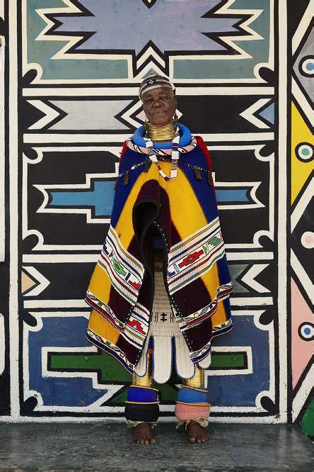 Artist Esther Mahlangu Photographed By Travys Owen For Eytys South