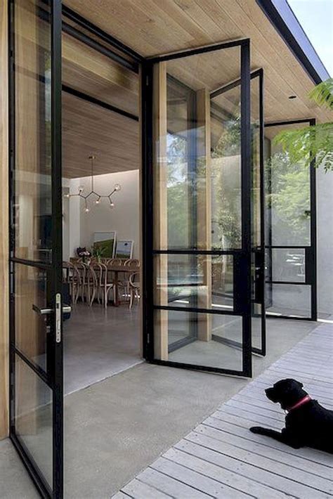 Contemporary Sliding Doors Exterior Front Doors Internal Glazed