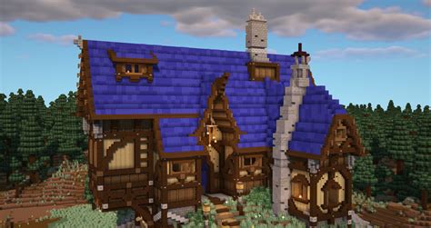 Medieval Inn Tavern In The Woods Minecraft Map