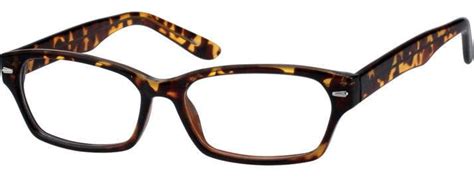 Tortoiseshell Rectangle Glasses 123525 Zenni Optical Eyeglasses