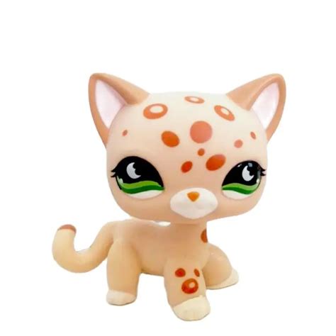 Lps Cat Real Littlest Pet Shop Bobble Head Toys Figure Rare Standing