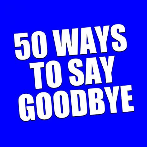 50 Ways To Say Goodbye By Daytuner On Amazon Music