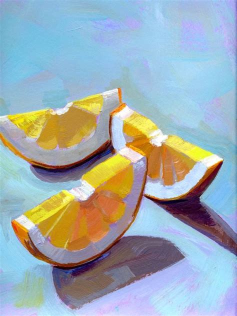 Original Food Painting By Sue Barrasi Fine Art Art On Other Kissed