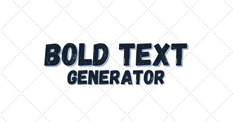 Bold Text Generator Copy And Paste 𝗕𝗼𝗹𝗱 𝗙𝗼𝗻𝘁
