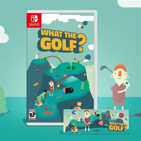 What The Golf Nintendo Switch Physical Edition Light In The Attic Records