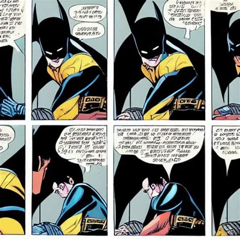 Batman Comic Book Style Sad Crying Stable Diffusion Openart
