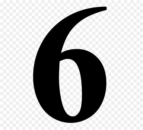 Símbolo Número Seis Png Transparente Grátis