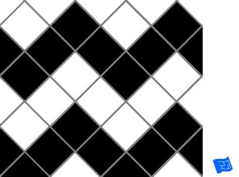 Diagonal Square Grid Tile Pattern Zig Zag Square Tile Patterns Tile