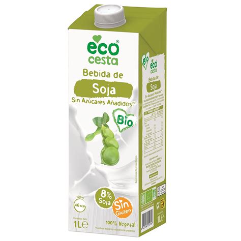 Ecocesta Bebida de soja sin azúcares añadidos bio 1 l