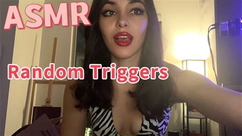 Random Triggers Asmr Youtube
