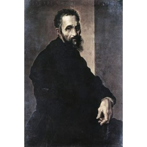 Self Portrait Michelangelo Buonarroti 1475 1564italian Stretched