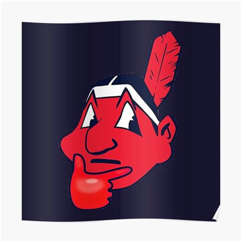 Chief Wahoo Posters Redbubble