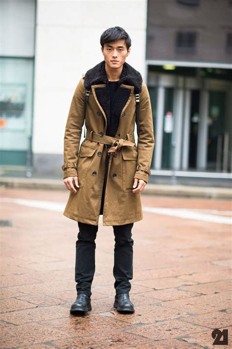 Caramel Trench Coat Black Fitted Jeans Boots And Scarf