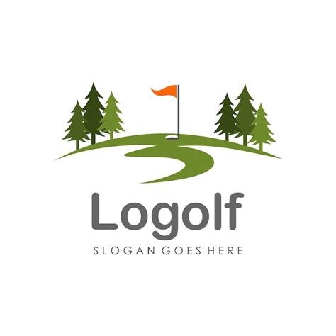 Premium Vector Golf Logo Design Template