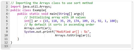 What Is Sort Array In Java Everything You Need To Know Simplilearn