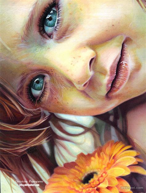 Hyper Realistic Color Pencil Drawing By Christina Papagianni 12 Preview