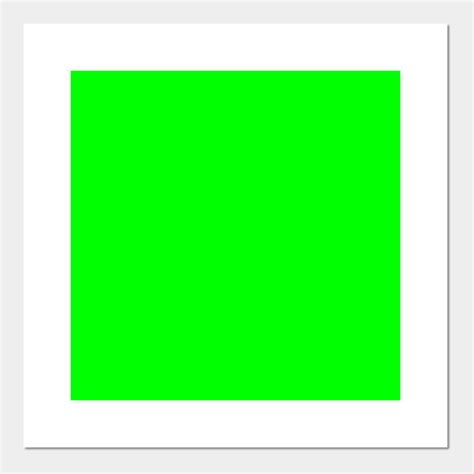 Neon Green Simple Solid Designer Color All Over Color Neon Green