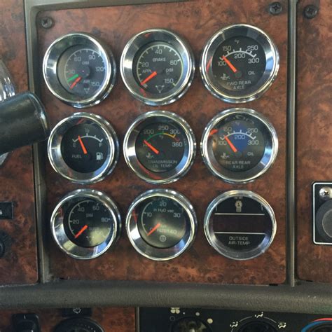 Kenworth W900b Instrument Cluster