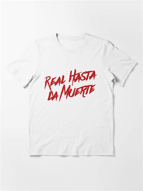 Camiseta Camiseta Anuel Aa Real Hasta La Muerte De Urbanotees Redbubble