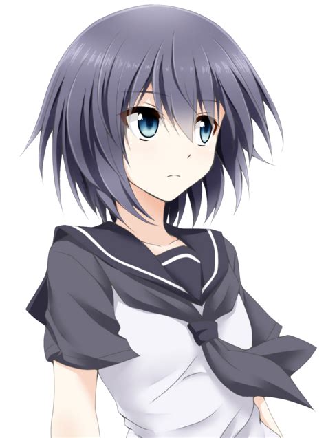 Anime Girl Png Transparent Image Download Size 1024x1377px
