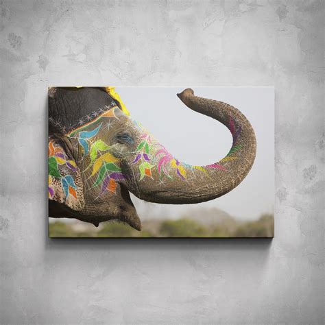 Obraz Pomalovaný Slon Popydesign Popydesigncz