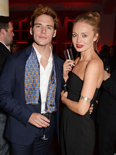 Sam Claflin And His Wife Laura Haddock Enjoy The Hunger Games Mockingjay Part 1 Celebration At